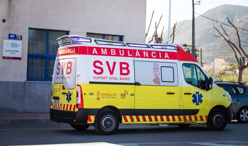 Foto archivo de una ambulancia.  EPDA
