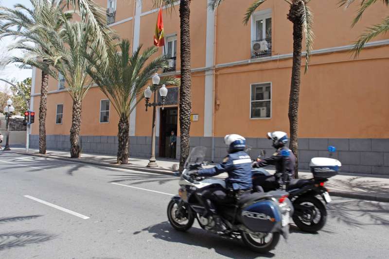 Vista general de la Comandancia de la Guardia Civil de Alicante. EFEMORELLArchivo

