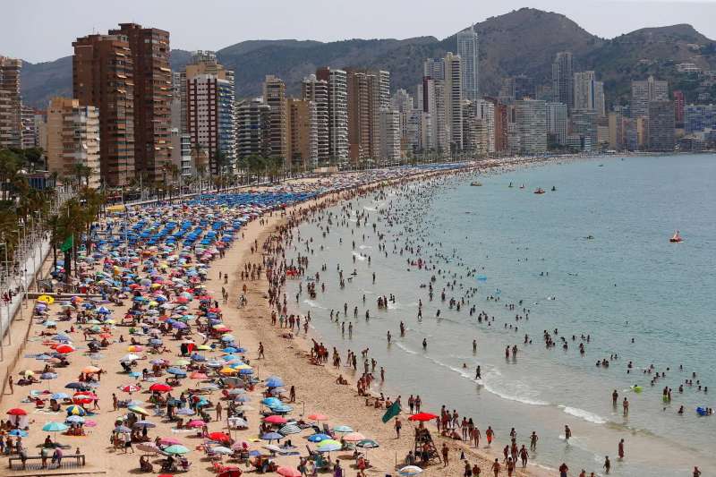 Vista de Benidorm.  EFE