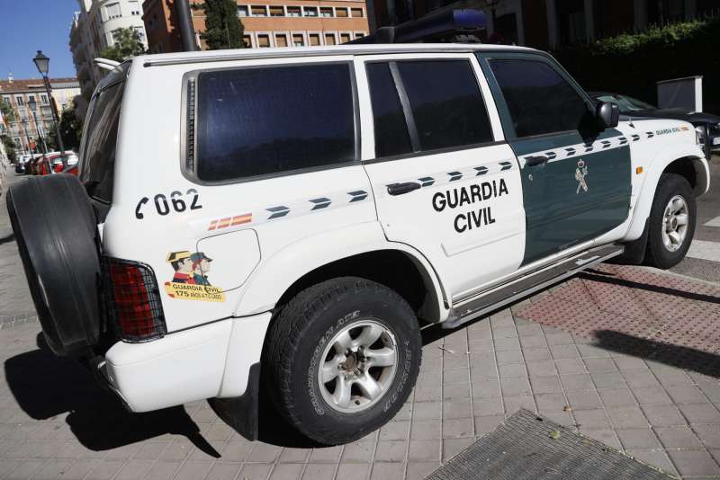 Un vehículo de la Guardia Civil. EFE/Mariscal/Archivo