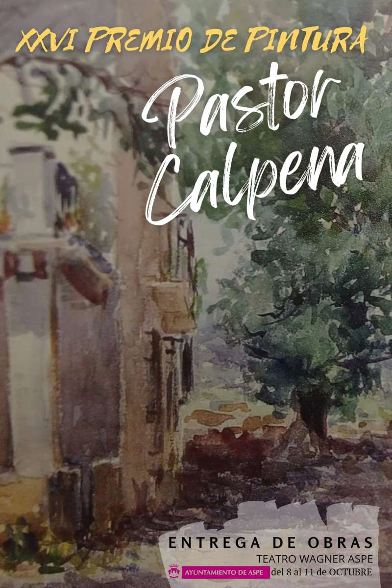 Premio Nacional Pintura Pastro Calpena.EPDA