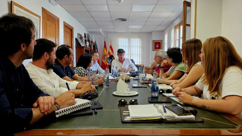 Imagen de la reunin.  EPDA